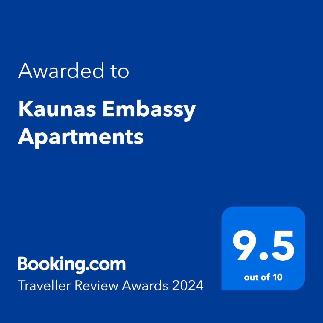 Kaunas Embassy Apartments Dış mekan fotoğraf